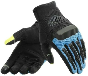 

Dain Mesh Summer Gloves Airy Lightweight ATV DH Bike Riding Motorcycle Motorbike Street Moto Offroad Black Blue Gloves