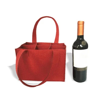 

Felt Storage Bag Portable Slots Organizer Box Wine Bottle Carrier Parts Suiatble
