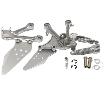 

Left & Right Front Foot Peg Assembly Replacement for Kawasaki ZX6R ZX636 2005-2006
