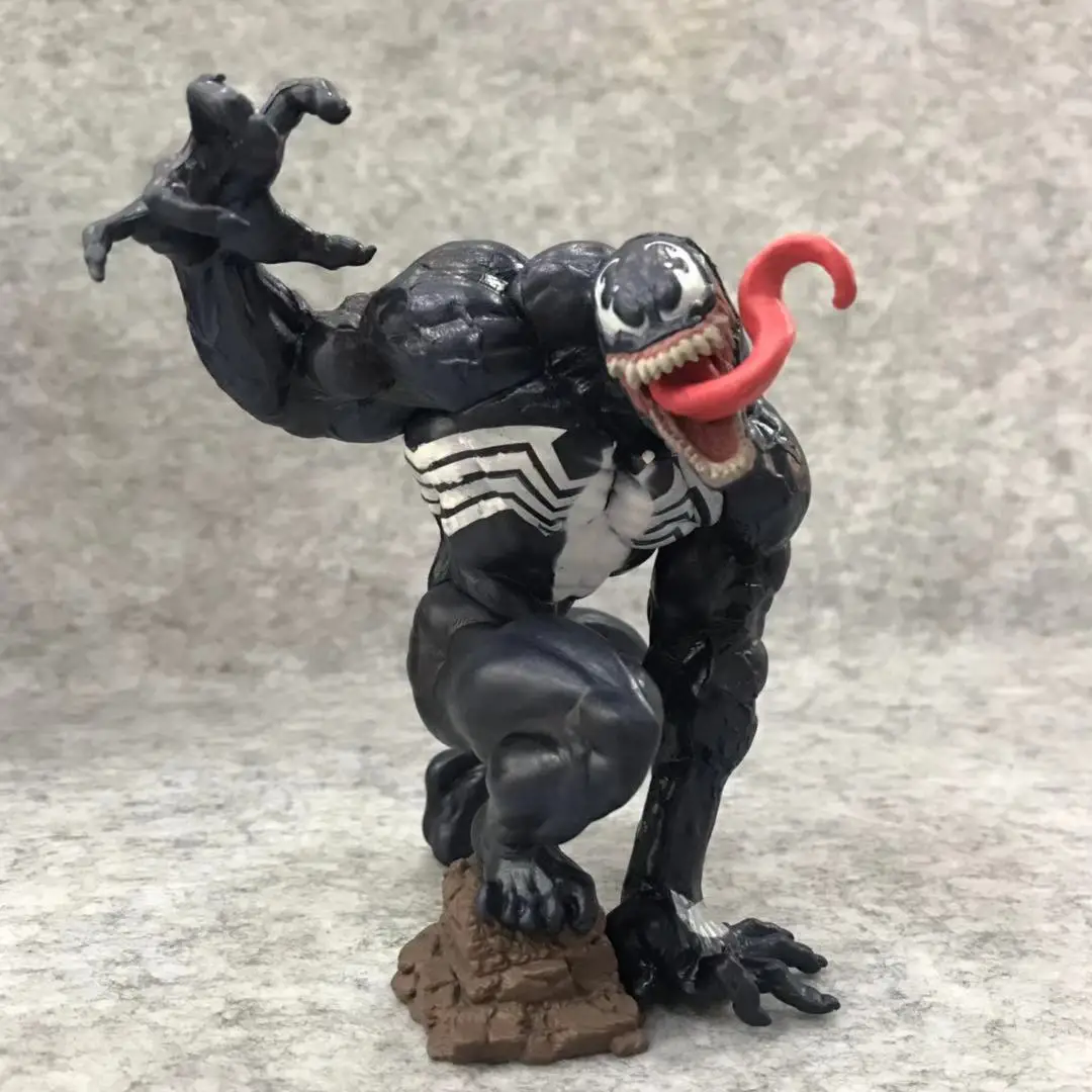 

Anime Marvel Series Howe Block Venom Spider-Man Venom Movable Joint Boxed Garage Kit Model