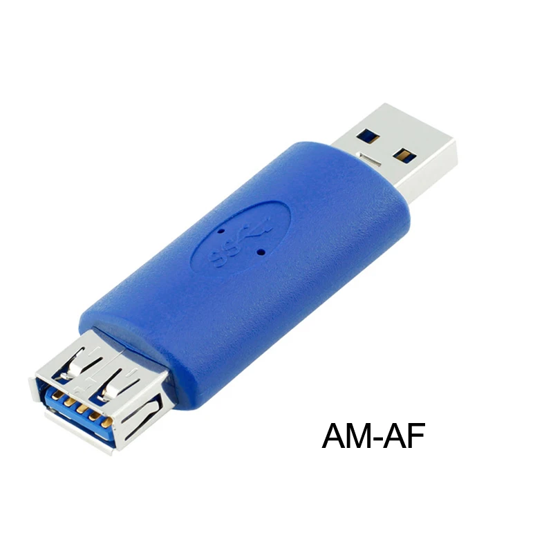 Usb-разъем Женский или usb-адаптер для женщин для передачи данных кабель USB конвертер AM-AF AM-BM AF-Micro B USB удлинитель - Цвет: AM-AF
