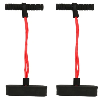

2 Pack Jumper Bounce Foam Frog Jumper Toy Bounce Pogo Stick Jumping Stilts Shoes Kids Sports Game Children Toys