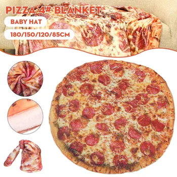 

Funny Round Air Condition Blanket Soft Flannel Throw Blanket Corn Pita Plaid Plush Burrito Tortilla Blanket for Bed Fleece Sofa