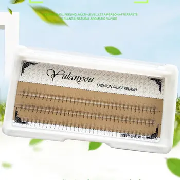 

High-end 3D 0.07mm 8-14mm Eye-lash Extensions Artificial Natural Long Professional Makeup Grafting Fake False Eyelash 3 Rows