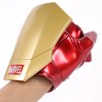 

Iron Man Gloves with LED Light PVC Action Figure Collectible Model Toy Brinquedos