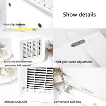 Портативный охладитель воздуха USB персональный третий редуктор регулировка скорости воздуха кондиционер космический кондиционер вентилятор Evapolar офис