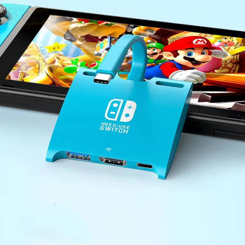 Док-станция многофункциональная для Nintendo NS PD 4 к 60 Гц | Электроника