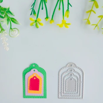 

Frame one layer of frame decorative metal cutting mold, DIY scrapbook, photo album, relief card, handicraft mold.