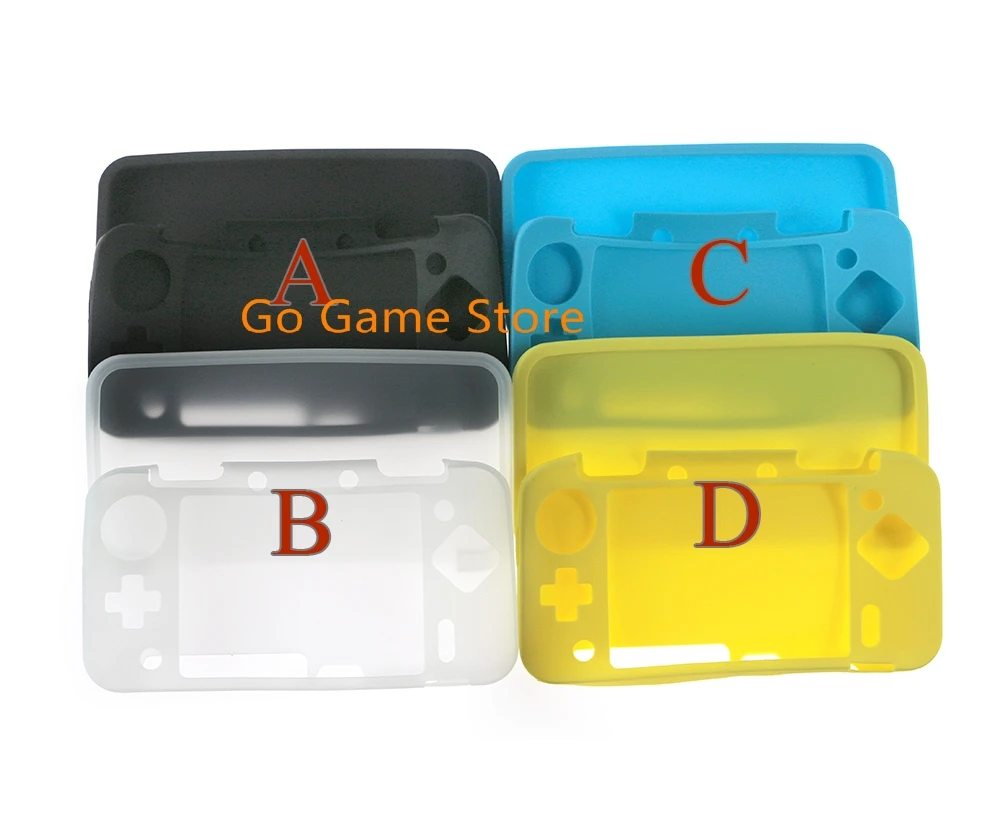 20 Pezzi Per La Nuova Custodia In Silicone Colorato 2Ds Ll/Xl Per La Nuova Custodia Protettiva In Gomma Gel 2Ds Ll Durevole