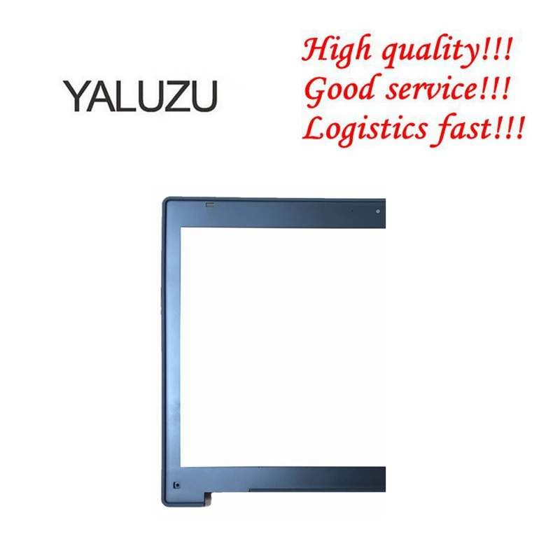 YALUZU чехол для ноутбука hp для EliteBook 8560W ЖК-экран передняя изогнутая отделка панели 15," порт веб-камеры 652639-001 B оболочка черный