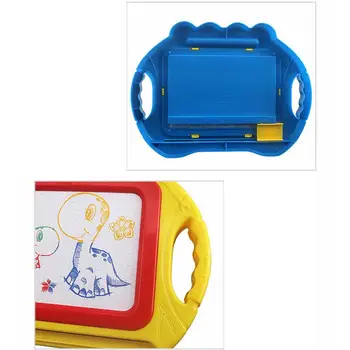 

Creative Children's Magnetic Sketchpad Color Magic DIY Board Graffiti Board with Stamps Early Education Halloween Christmas