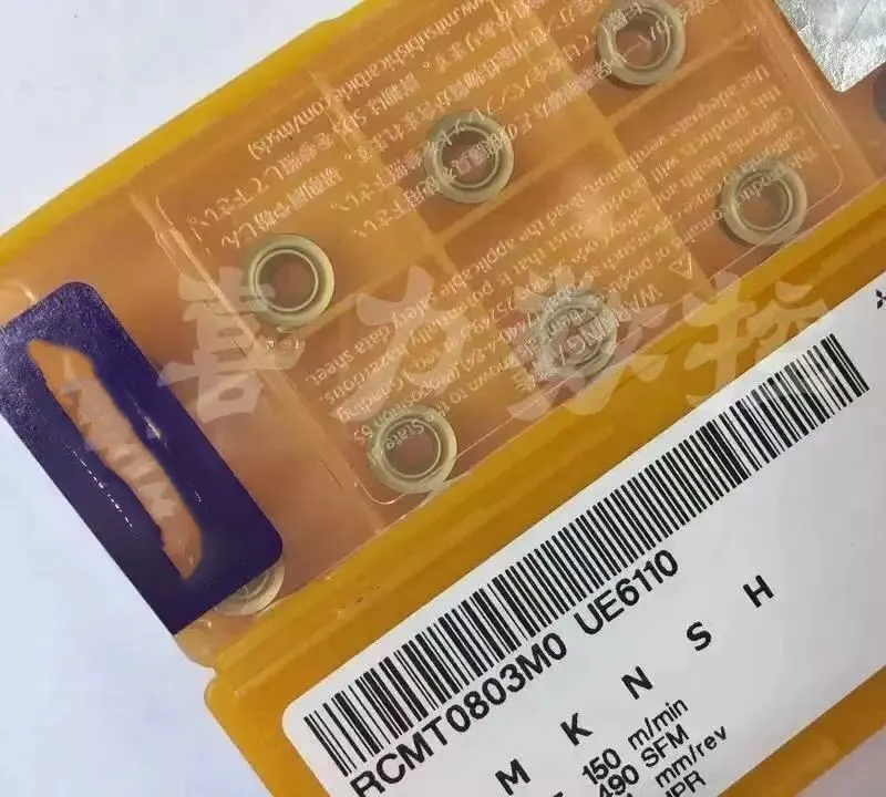 Карбид вольфрама RCMT0602MO UE6110/RCMT0803MO UE6110 внешний токарный инструмент внутреннее отверстие токарный инструмент из нержавеющей стали