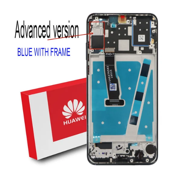 Original 2312*1080 Display Replacement for Huawei P30 Lite Nova 4e LCD Touch Screen Digitizer Assembly MAR-LX1 LX2 AL01 - Цвет: Advanced Blue