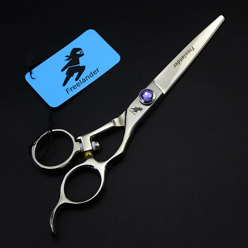 

6inch Japan 440C Rotate Hand Straight Scissor Professional High Quality Pet Hair Cut Tool Shear Grooming Hairdressing