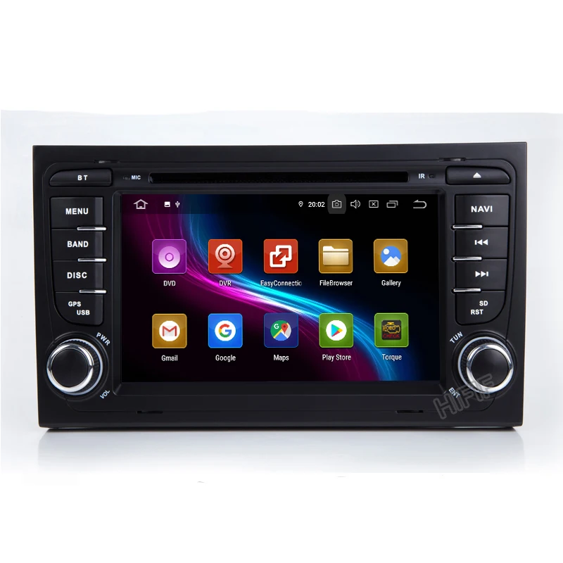 IPS 2 Din Car Multimedia Player Auto Radio GPS Android 9 For A4/S4/Audi 2002-2008 RAM 4GB ROM 32GB
