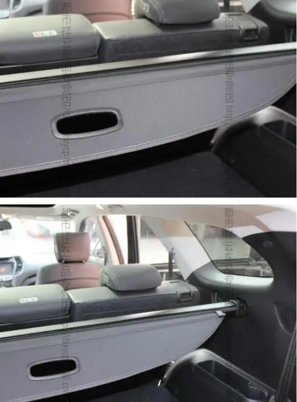 Задняя Крышка багажника, Защитная крышка для HYUNDAI Santa Fe, высокое качество, авто аксессуары, черный, бежевый цвет