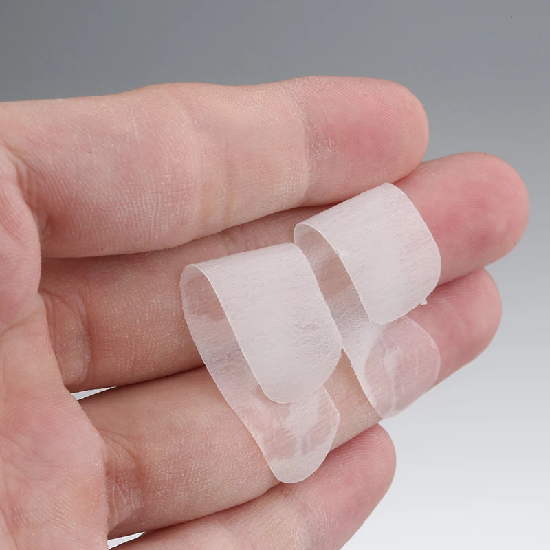 Thin gel eyelash patch flexible 100 pairs/box Silver Pack Lint Gel Under special Eye Pad Patch Collagen and Hyaluronic eye pads 6
