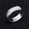 Anime Super Z Goku DBZ Black Adjustable 925 Sterling Silver Time Finger Ring For Women Men Cosplay Jewelry Ring Band Gifts 3