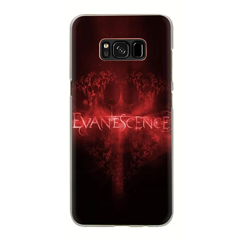 EWAU Evanescence жесткий чехол для телефона с рисунком в виде обложка чехол для Samsung Galaxy S6 S7 S8 S9 S10e плюс Note8 9 M10 20 30 40