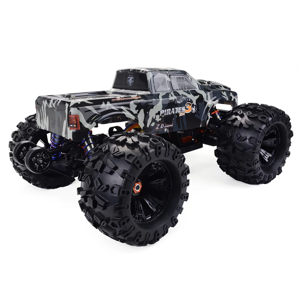 Лидер продаж zd Racing MT8 пиратский 3 1/8 RC Внедорожник Monster RTR Металлический