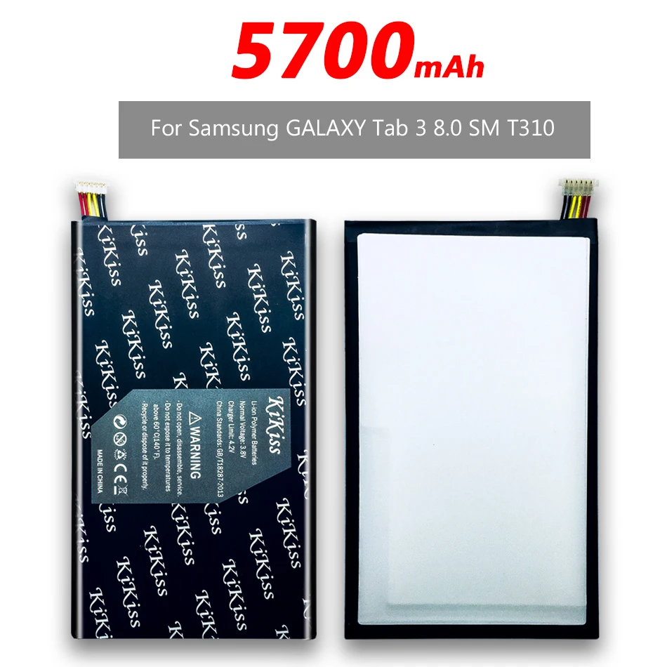 Аккумулятор для планшета T4450E для samsung GALAXY Tab 3 8,0 T310 T311 T315 подлинный сменный аккумулятор 5700 мАч