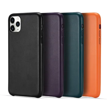 

IPhone11 Case Candy Color Real Pu Leather Iphone 6s Plus Iphone 8 Plus Xsmax Shell Triple Side Ultra-Thin Business Anti-knock