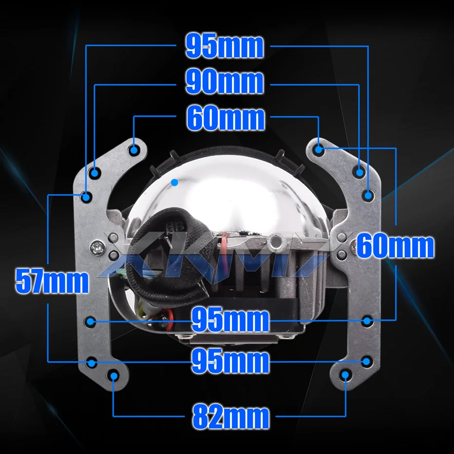 US $105.78 Biled Lens Angel Eyes H4 Projector Headlight Koito Q5 Hella 3R G5 Universal Retrofit For H7 H1 9005 9006 Car Lights Accessories
