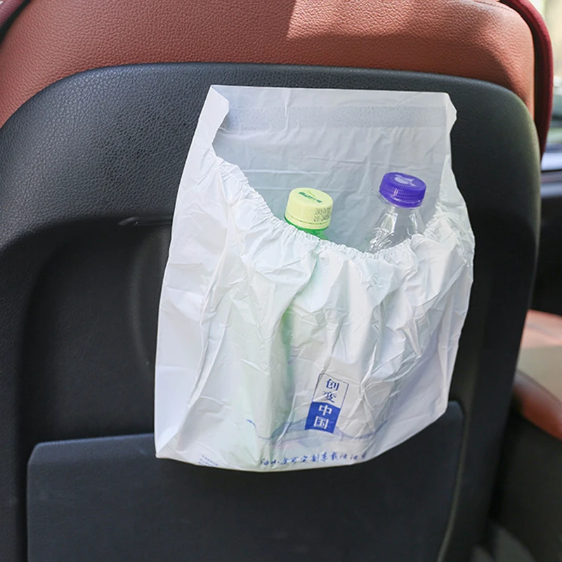 

3 Pcs Car Garbage Bag Car Trash Can Garbage Bag with Self-adhesive Car Trash Storage Waterproof Garbage Bag Car Accessories