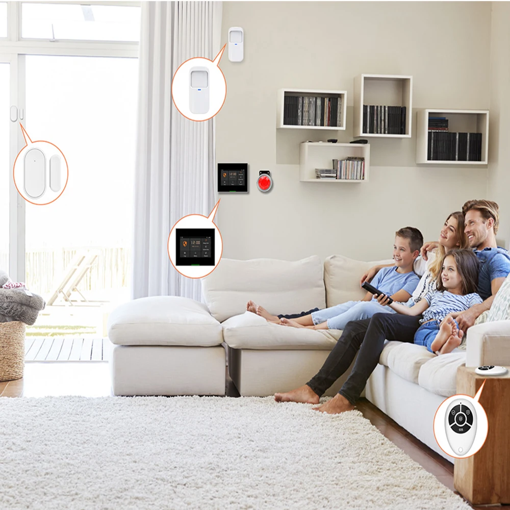 Staniot WiFi Intelligent Wireless Home Security System