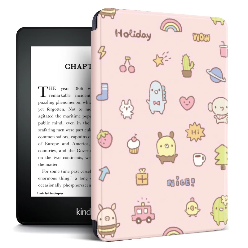 Магнитный умный чехол для Amazon New Kindle Paperwhite, выпущенный чехол для Kindle Paperwhite 4 10th Generation Funda Case - Цвет: 3