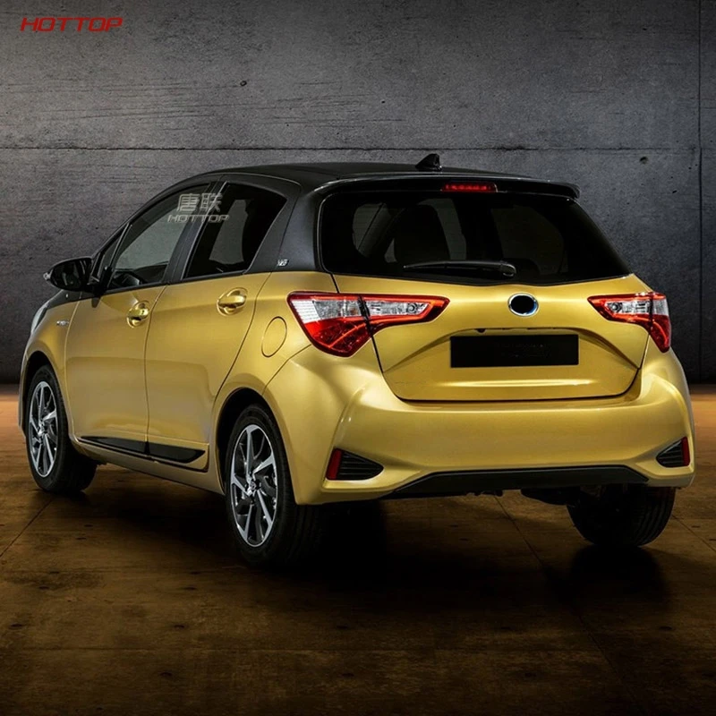 8 шт. хром смарт-ключ отверстие дверные ручки крышки Накладка для Toyota Yaris Vitz автомобильные аксессуары