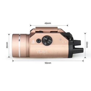 

SOTAC-GEAR Tactical weapon light Hunting flashlight softair weapons gun light glock 17 Hk USP CZ SIG SAUER SP2022 GZ15-0132