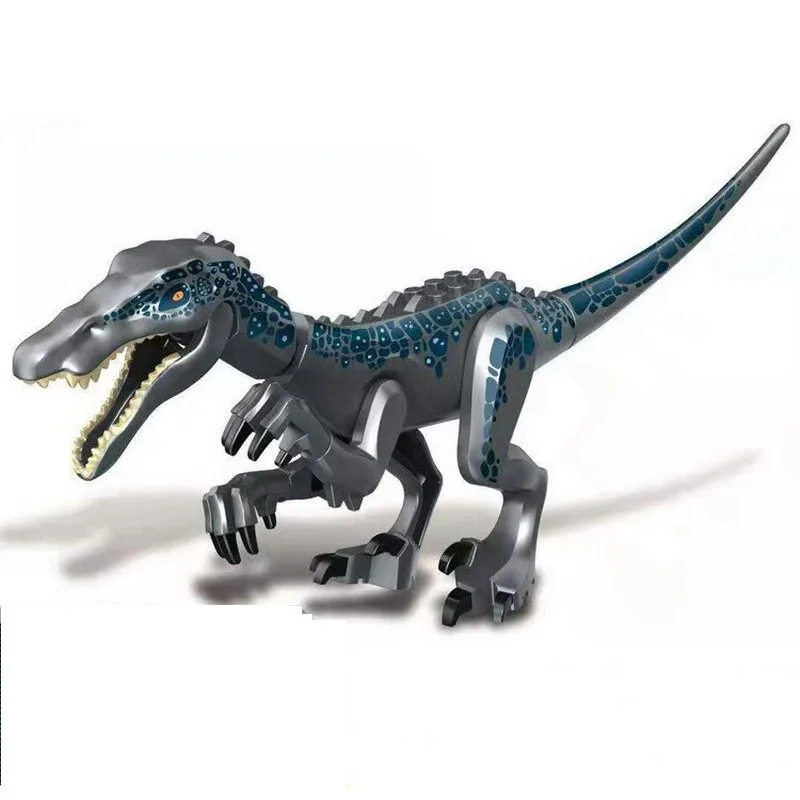 16 Stück Jurassic Dinosaur World T-Rex Bausteine Ziegel Figur Fit Lego Spielzeug 