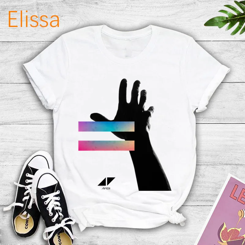 Avicii Dj R.I.P 1989-2018 Wake Me Up DJ fans Music T Shirts Summer Casual Women's T-shirt Girl Tshirt Female Tops Tees Streetwea