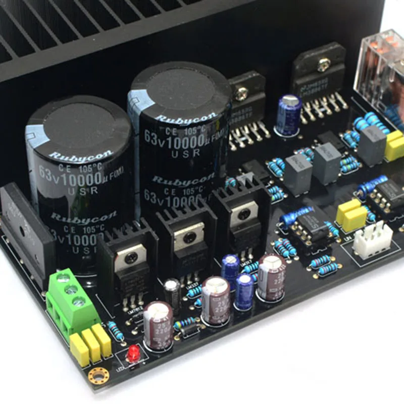 Lm3886 стерео усилитель высокой мощности доска Op07 Dc Servo 5534 независимый операционный усилитель Shen Jin Pcb комплект