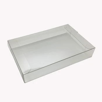 

10 pcs JP Version Transparent Clear box For GBA game card color box plastic PET Protector collection storage protective box