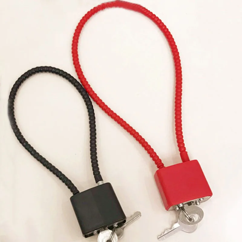 Набор стальной Тросовый спусковой механизм замок Противоугонный блокирующий