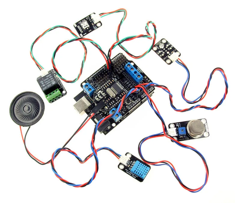 Dfrobot с открытым исходным кодом Arduino стартовый набор для распознавания речи 2012 uno R3