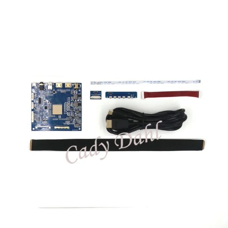 Only Driver Board 4K HDMI DP аудио EDP lcd драйвер плата контроллера Модуль+ 13," 3840x2160 ips 40Pin 4 полосы EDP lcd для Raspberry Pi 3 4 шт - Цвет: Only Driver Board