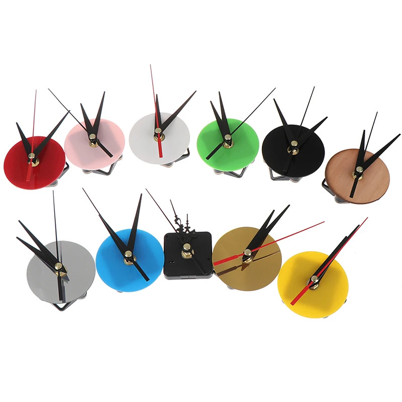 1 Set Silent Quartz Clock Movement Mechanism DIY Kit Battery Powered Hand Tool Wholesale big wall clock