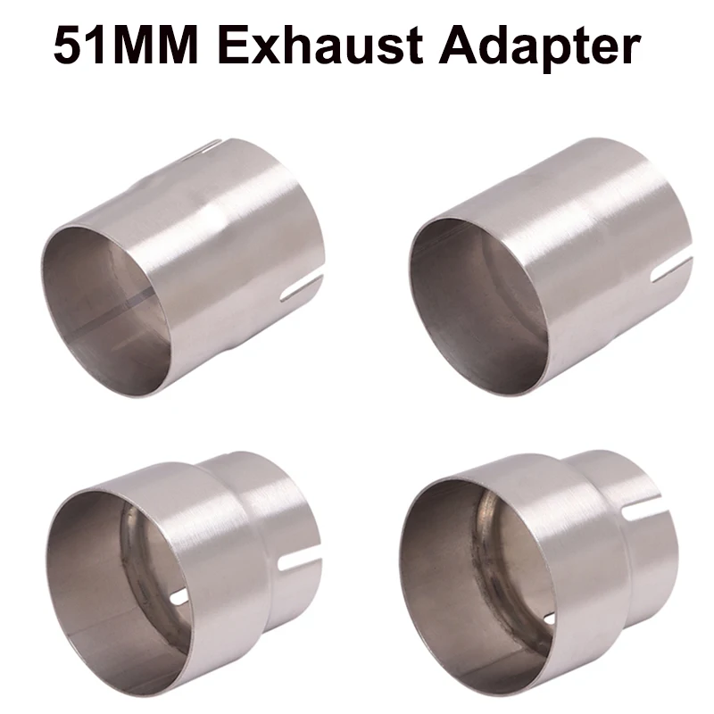 Universal Motorcycle Exhaust Adapter Escape 52mm 54mm 56mm 58mm 62mm 64
