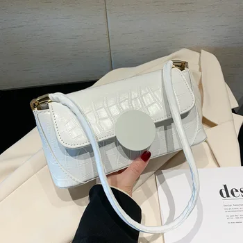 

Handbag 2020 new simple female bag fashion shoulder bag wild ins underarm bag ladies hand bags women messenger bags