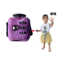 Декомпрессионные кости анти раздражительность и тревога декомпрессионное устройство помощи волшебный куб Пальчиковый наконечник игрушка