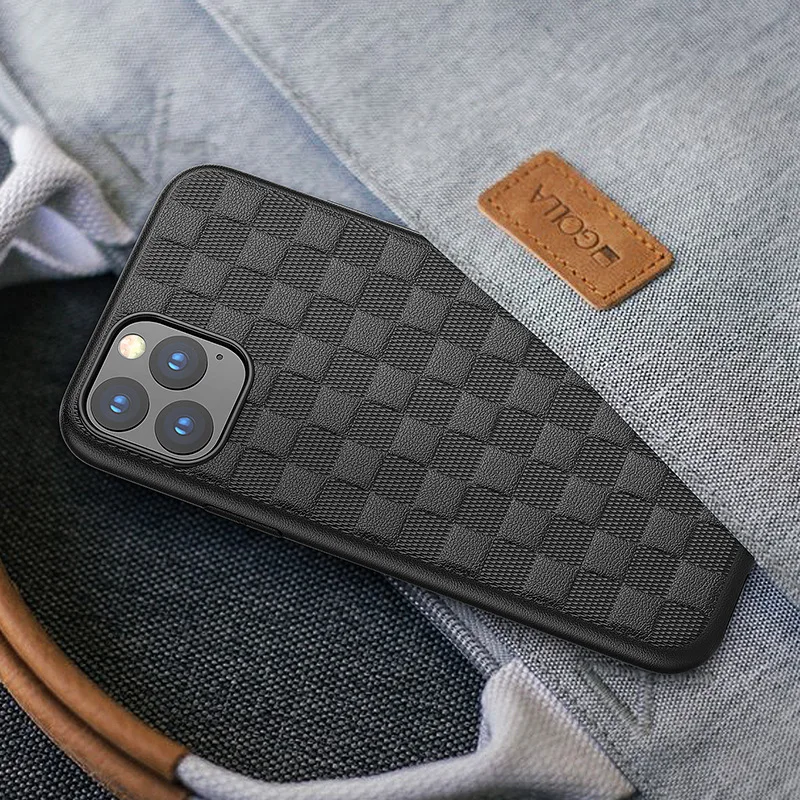 

for iPhone 11 Pro Max 11Pro Case Weave Art Anti-knock Case Cover for iPhone Pro Max 11 2019 5.8 6.1 6.5 Cover Funda Shell