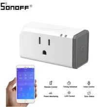 10 pçs sonoff s31 inteligente wifi interruptor de casa inteligente eua plug voz controle remoto automação residencial com o google casa alexa