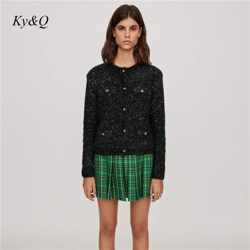 Брендовые дизайнерские роскошные рождественские кардиганы зима 2019 смешанные