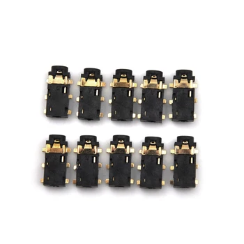 

10pcs/lot NEW 2.5mm Female Audio Connector 6 Pin SMT SMD Stereo Headphone Jack Socket PJ-242 Wholesale