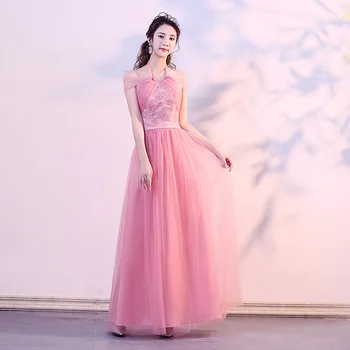 

J001 bridesmaid dresses vestido de fiesta de boda robe gelinlik modelleri düün parti elbise femme suknie wieczorowe elegant