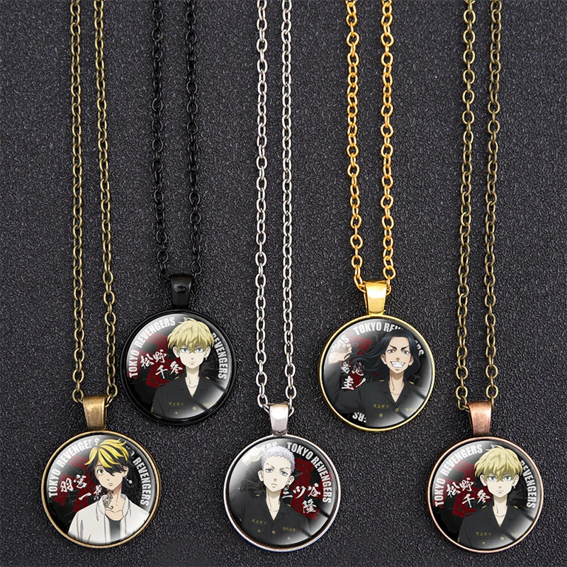 Classic Anime Peripheral Pendant Tokyo Swastika Avengers Revengers Necklace Sweater Chain Jewelry Wholesale | Украшения и