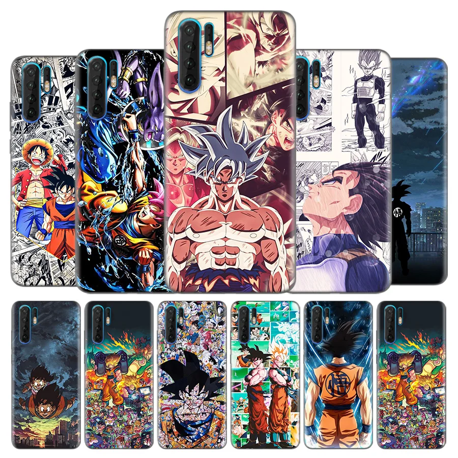 

Silicone Case for Huawei P30 P20 P10 Mate 30 20 10 Nove 5 5i Pro Lite P Smart Z Plus 2019 Cover DRAGON BALL Z DBZ Goku